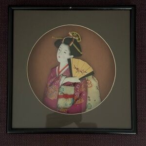 Japanese Traditional Wall Art (Oshi-e)